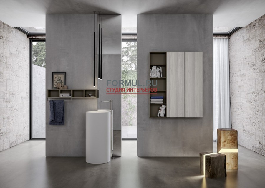 Комплект мебели для ванной Idea Group Sense